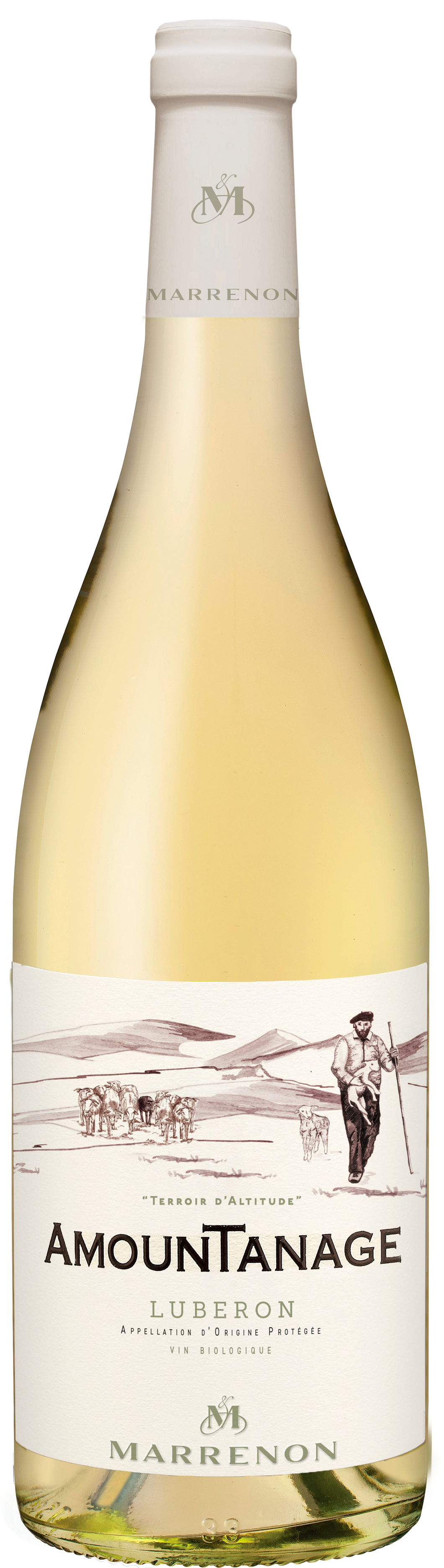 Amountanage, AOP Luberon BIO, Blanc, 2022